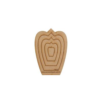 Gabarito Flor Mini Mdf Fm016
