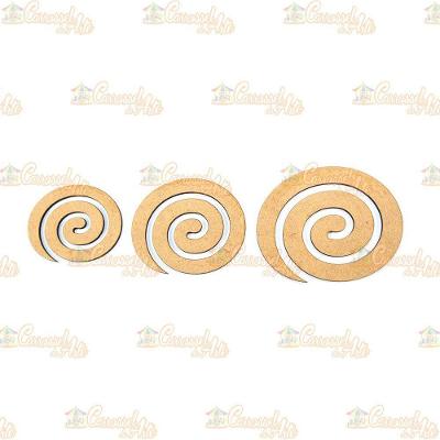 Gabarito 3 Espiral Mdf G022