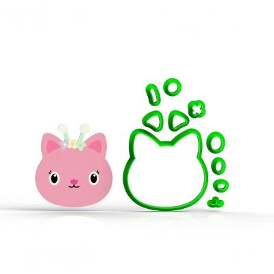 Cortador Casa Mágica Da Gabby - Kitty Faire Tamanho 5 Cm