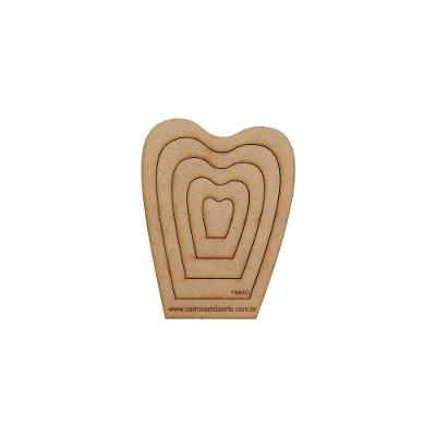 Gabarito Flor Mini Mdf Fm003