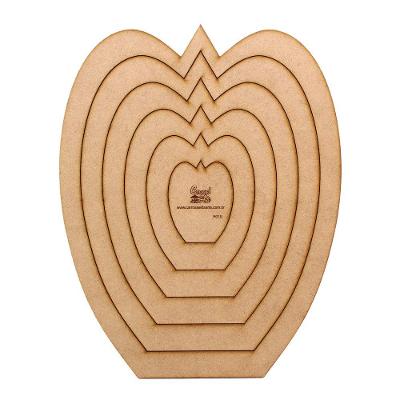Gabarito Flor Gigante Mdf F019