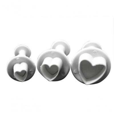 Ejetor Corações Amor Kit 3 Peças (coração)