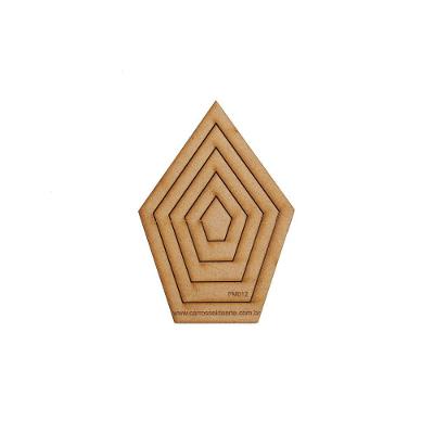 Gabarito Flor Mini Mdf Fm012