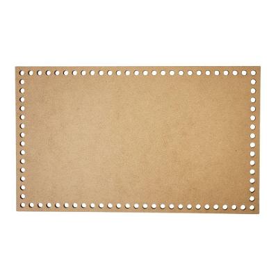 Base Para Crochê Em Mdf Cru Retângular (30,5x18,5)