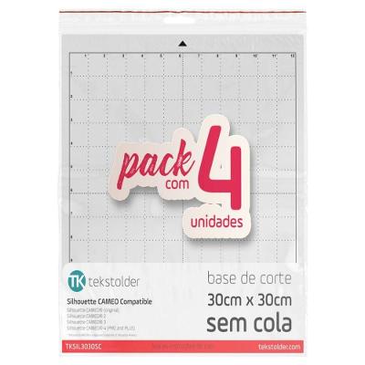 Kit 4 Bases De Corte Silhouette Cameo 30x30 Sem Cola