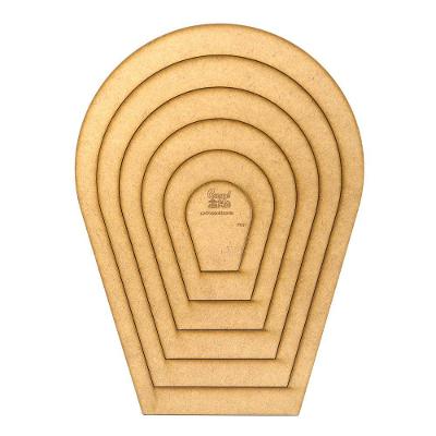 Gabarito Flor Gigante Mdf F001