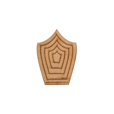 Gabarito Flor Mini Mdf Fm018