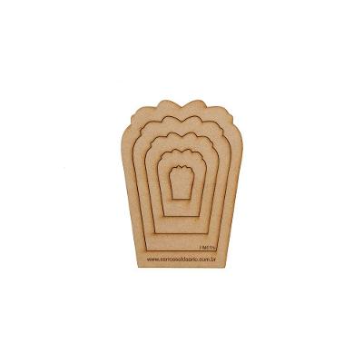 Gabarito Flor Mini Mdf Fm015