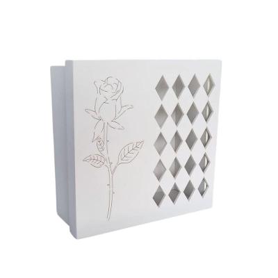 Caixas Personalizadas Brancas 100% Mdf (17x17x07) Rosa