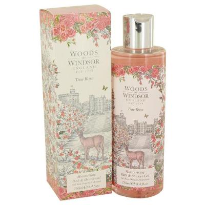 Gel De Banho Perf. Fem. Woods Of Windsor True Rose 250 Ml