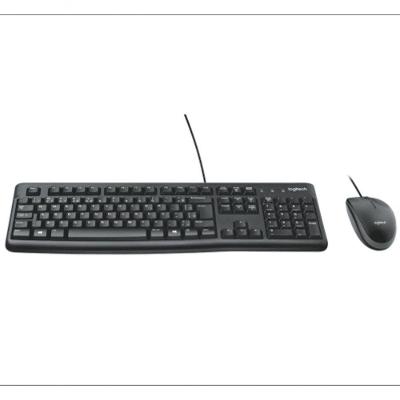 Combo Teclado E Mousecom Fio Logitech Mk120 - 920-004429 Preto