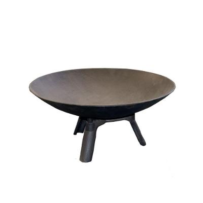 Lenheiro Lareira Braseiro Ferro Fundido Externo Jardim 80Cm.