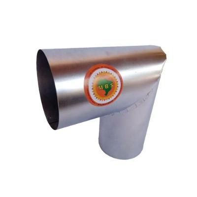 Joelho para Tubo de Chaminé Inox Diâmetro 15cm