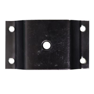 Kit 14 Chapinhas Elevada Fixação Pés Palito Rosca 5/16 Preto