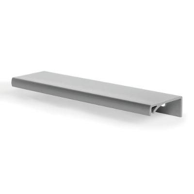 Kit 4 Puxadores Para Móveis Slim 140Mm Alumínio Cor:Prata