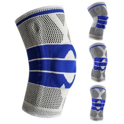 Joelheira Gel Silicone Ortopedica Esportiva Suporte Joelho Apoio Exercita Melhora Circulaçao
