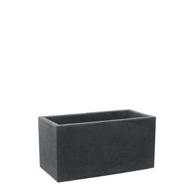 Jardineira Cubo 80 X 40 Cm Cor 18 - Antique Preto