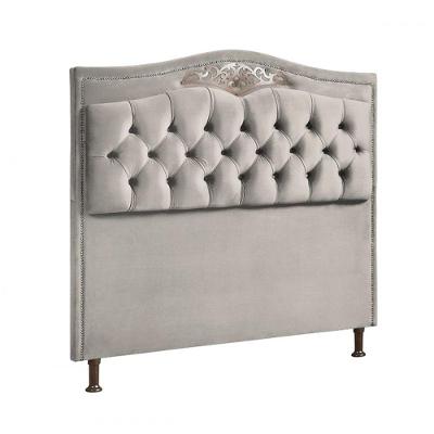 Cabeceira Holanda 1,60 Para Cama Box Queen - Veludo Marfim
