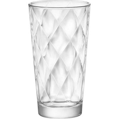 Bormioli Rocco Kaleido Copo Long Drink 14x8x8cm 350ml Vidro Transp 6pç