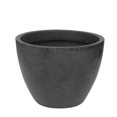 Vaso Verona 70 X 52 Cm Cor 18 - Antique Preto
