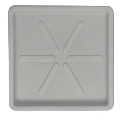 Base Quadrada 30 X 3 Cm Cor 19 - Antique Cimento