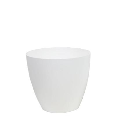 Vaso Bagé 12 X 11 Cm Cor 06 - Branco Sólido