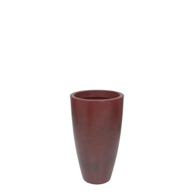 Vaso Verona Redondo Alto 40 X 70 Cm Cor 32 - Antique Vermelho