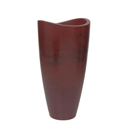 Vaso Copacabana Alto 40 X 80 Cm Cor 32 - Antique Vermelho