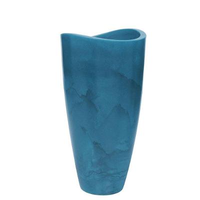 Vaso Copacabana Alto 40 X 80 Cm Cor 31 - Antique Azul