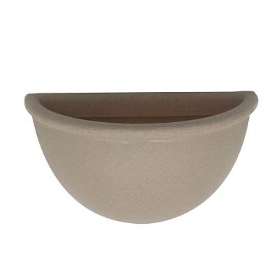Vaso Parede Liso 34 X 20 Cm Cor 11 - Granito Areia