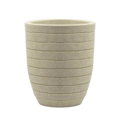 Vaso Relevo 39 X 49 Cm Cor 11 - Granito Areia