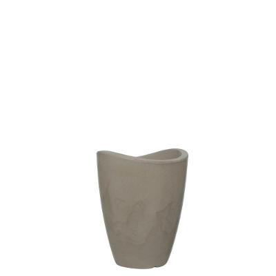 Vaso Copacabana Alto 25 X 32 Cm Cor 05 - Antique Camurça