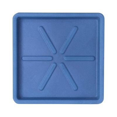 Base Quadrada 25 X 3 Cm Cor 31 - Antique Azul