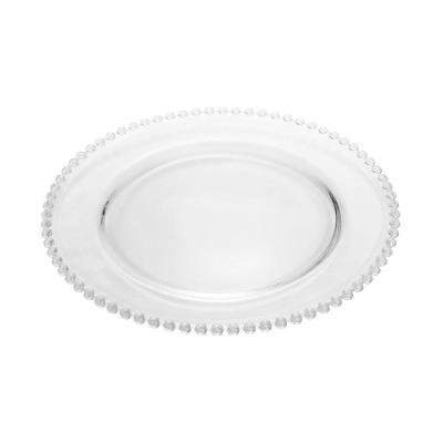 Sousplat De Cristal Wolff Linha Pearl 32cm