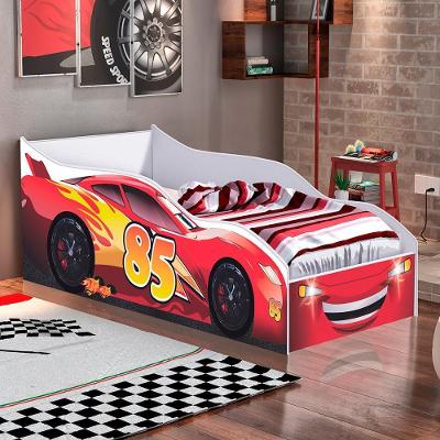 Cama De Solterio Verona Vermelho Com Colchão