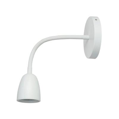 Arandela Taschibra Direct 4w Led Integrado Articulada Branca Bivolt 3000k Luz Quente