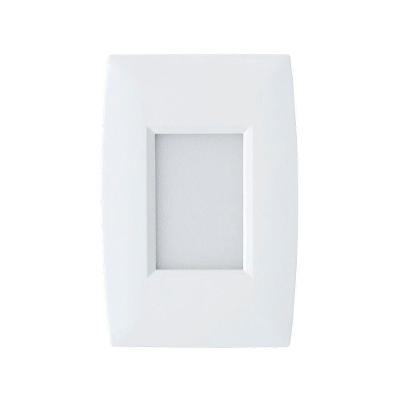 Balizador Taschibra Embutir Led Cine Direct 2w Branco 4x2 Bivolt 6500k Luz Fria