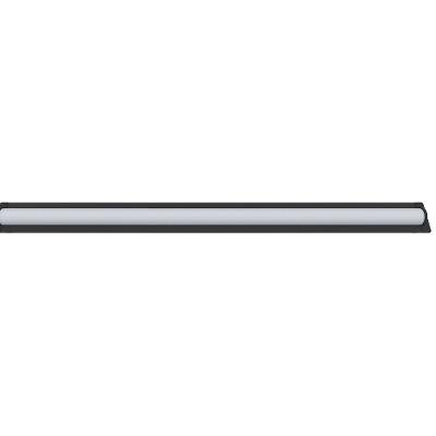 Luminária Led Taschibra Embutir Perfil Convex 111 34w Preta Bivolt - 6400k Luz Fria