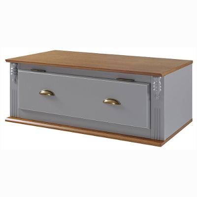 Aéreo Cozinha 80cm 1 Porta Basculante Laca Off White