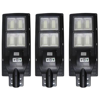 Luminaria Solar Poste 200w Sensor 3 Unidades