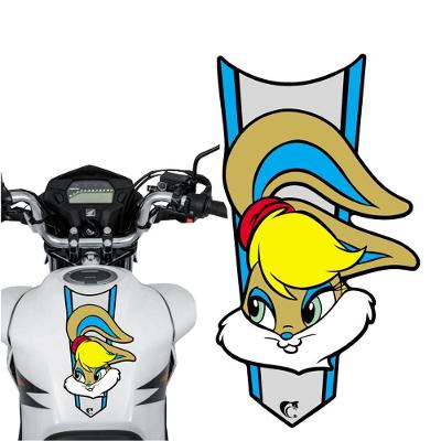 Adesivo Faixa Gravata Sem Resina Lola Bunny Azul Cor Ka 368
