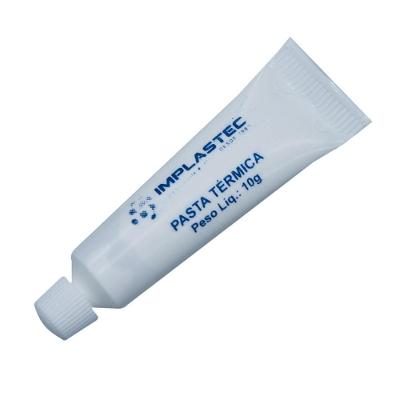 Pasta Termica Implastec A Base De Silicone Bisnaga 10g