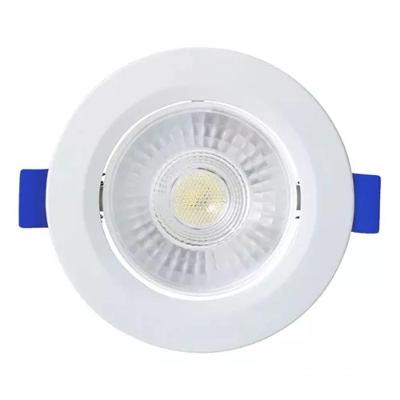 Spot Led Embutir Redondo 6w 3000k Branco Blumenau Branco - Bivolt