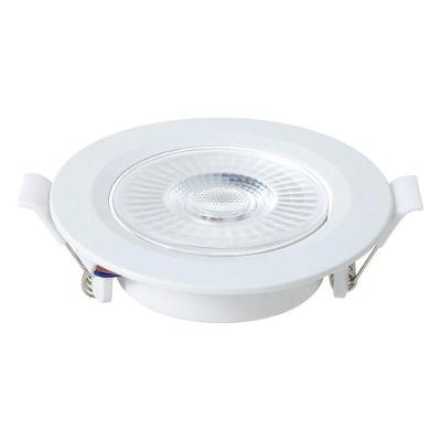 Spot Led Embutido Redondo 3w 3000k Branco Blumenau Branco - Bivolt