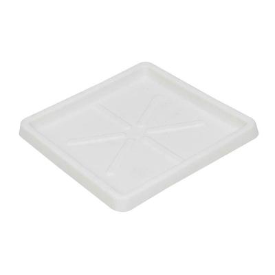 Base Quadrada 30 X 3 Cm Cor 06 - Branco Sólido