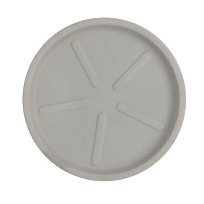 Base Redonda 36 X 3 Cm Cor 17 - Antique Branco