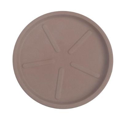 Base Redonda 36 X 3 Cm Cor 16 - Antique Castanho