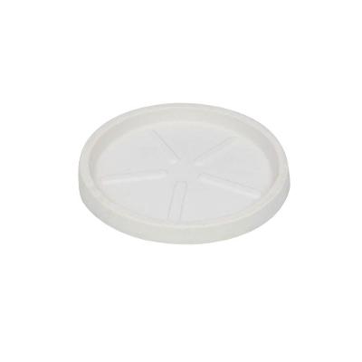 Base Redonda 24 X 3 Cm Cor 06 - Branco Sólido