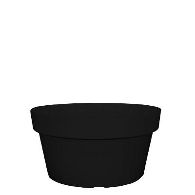 Vaso Sampa Bowl 23 X 12 Cm Cor 07 - Preto Sólido