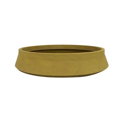 Vaso Vitória-régia Bowl 82 X 16 Cm Cor 28 - Antique âmbar